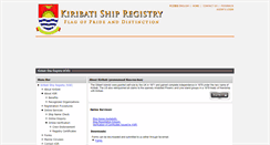 Desktop Screenshot of kiribaship.com